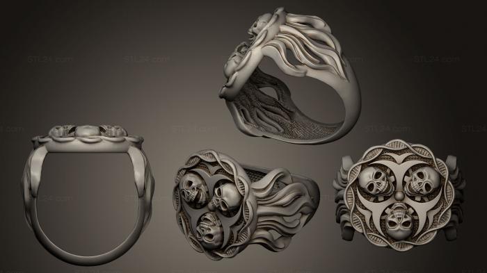 Jewelry rings (Biohazard Warzone, JVLRP_0251) 3D models for cnc